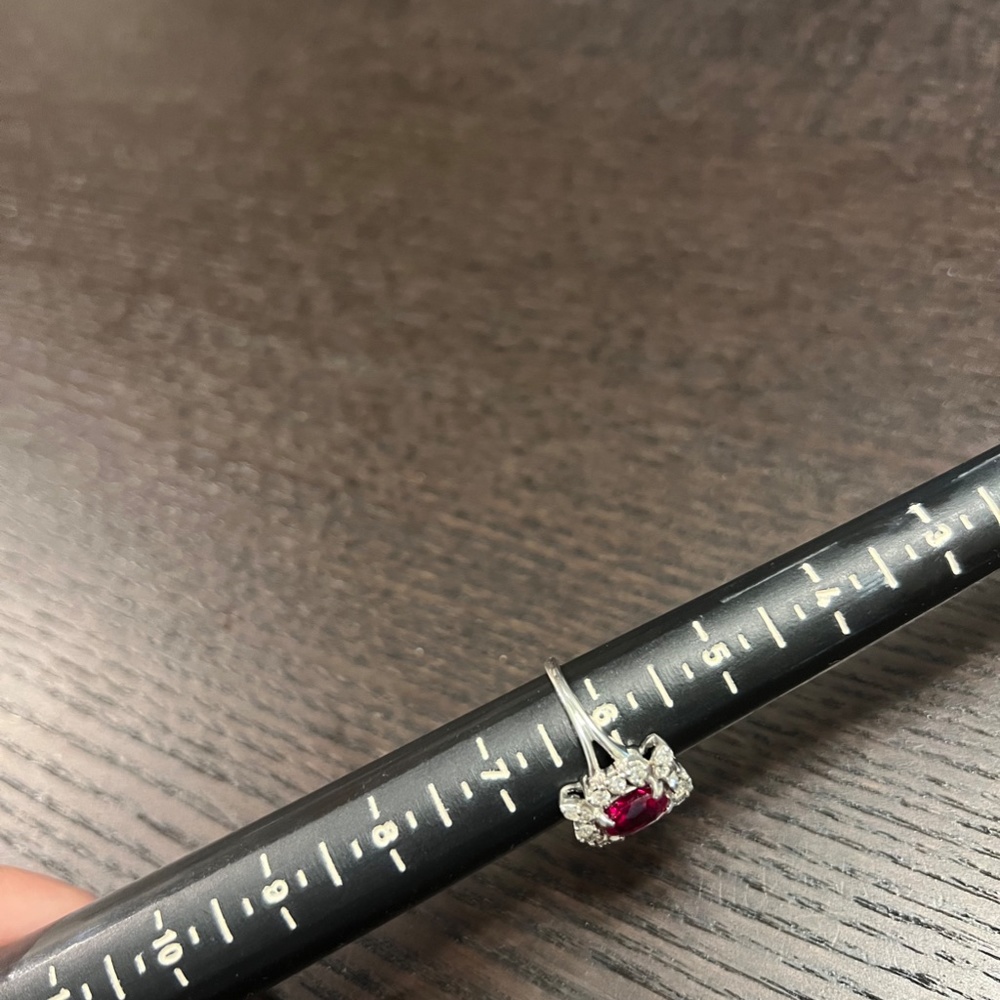 Ruby and Diamond Ring - Picture 4 of 4